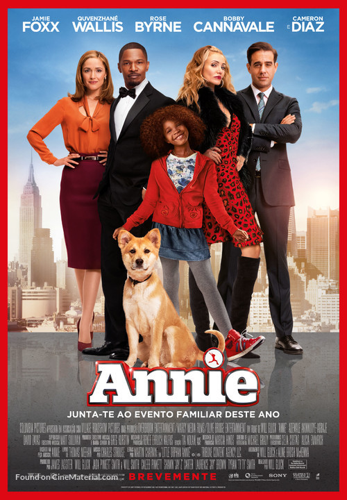 Annie - Portuguese Movie Poster