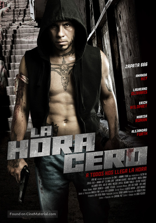 La hora cero - Venezuelan Movie Poster