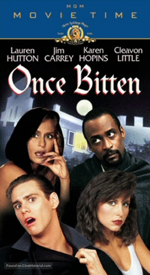 Once Bitten - VHS movie cover