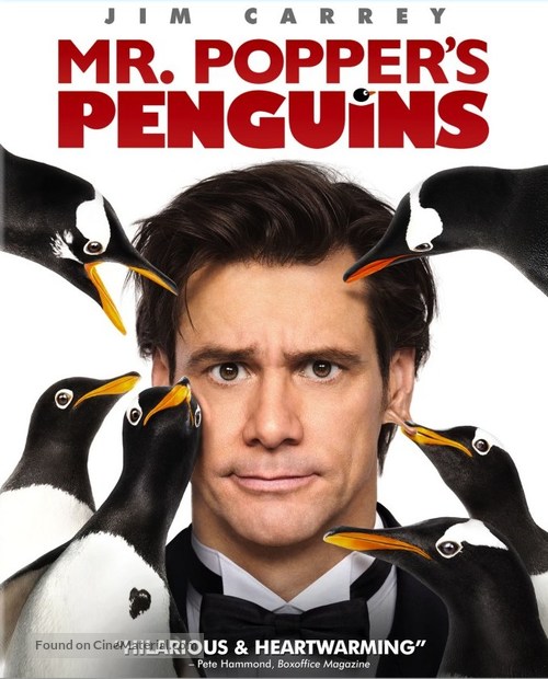 Mr. Popper&#039;s Penguins - Blu-Ray movie cover