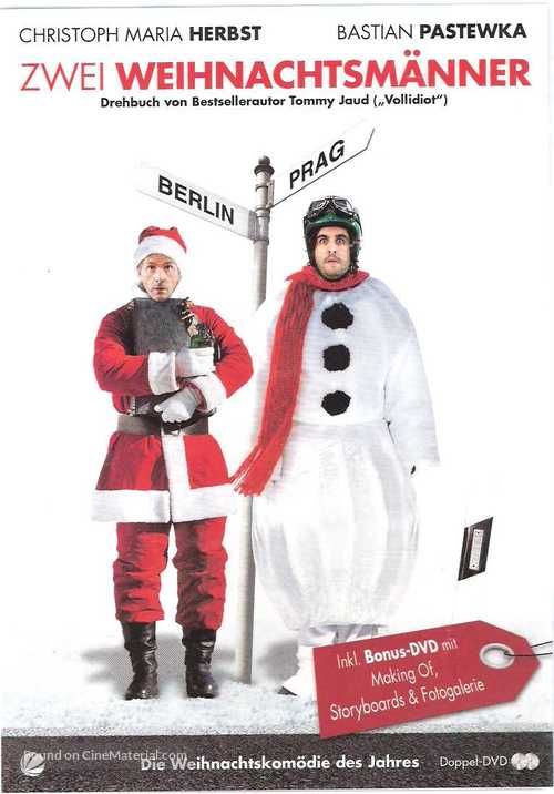 Zwei Weihnachtsm&auml;nner - German DVD movie cover
