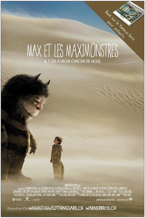Where the Wild Things Are - Swiss Movie Poster