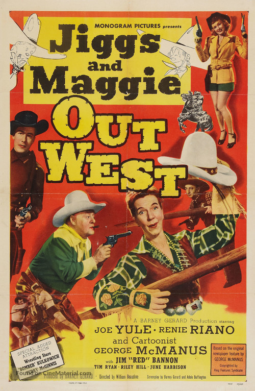 Jiggs and Maggie Out West - Movie Poster