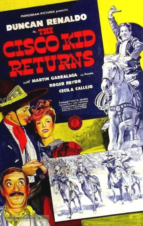The Cisco Kid Returns - Movie Poster