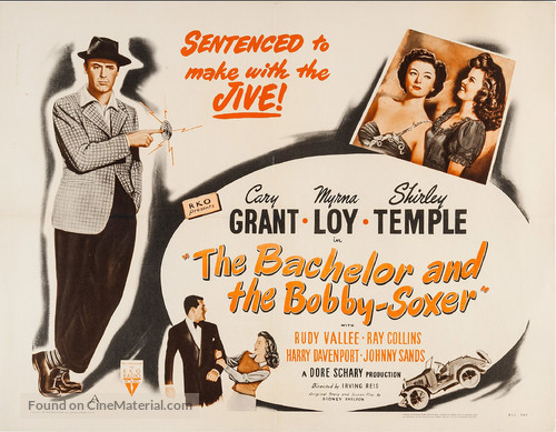 The Bachelor and the Bobby-Soxer - Movie Poster