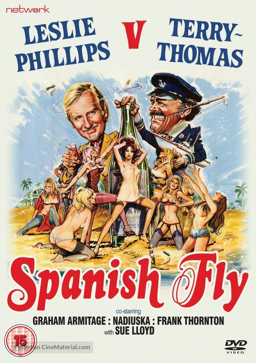 Spanish Fly - British DVD movie cover