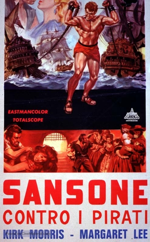 Sansone contro i pirati - Italian Movie Poster