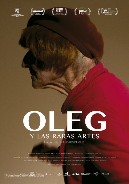 Oleg y las raras artes - Spanish Movie Poster