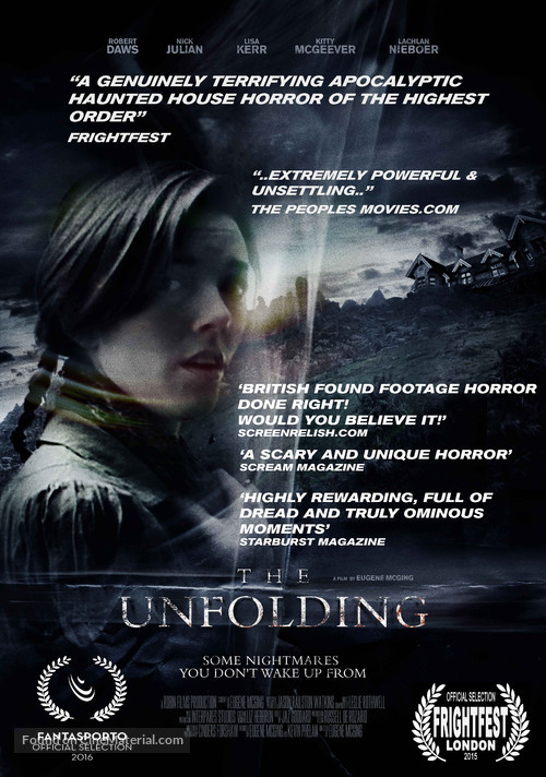 The Unfolding - British Movie Poster