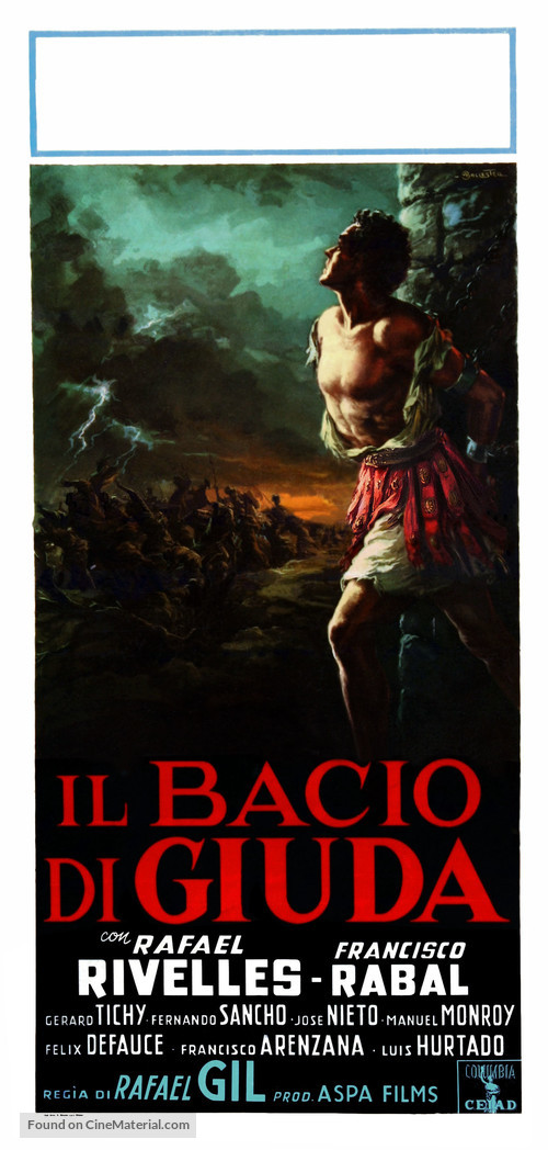 El beso de Judas - Italian Movie Poster