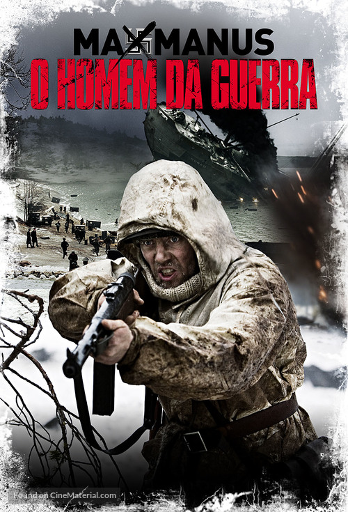 Max Manus - Brazilian DVD movie cover