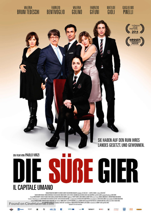 Il capitale umano - German Movie Poster