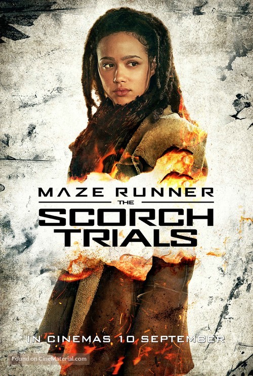 Maze Runner: The Scorch Trials - British Movie Poster