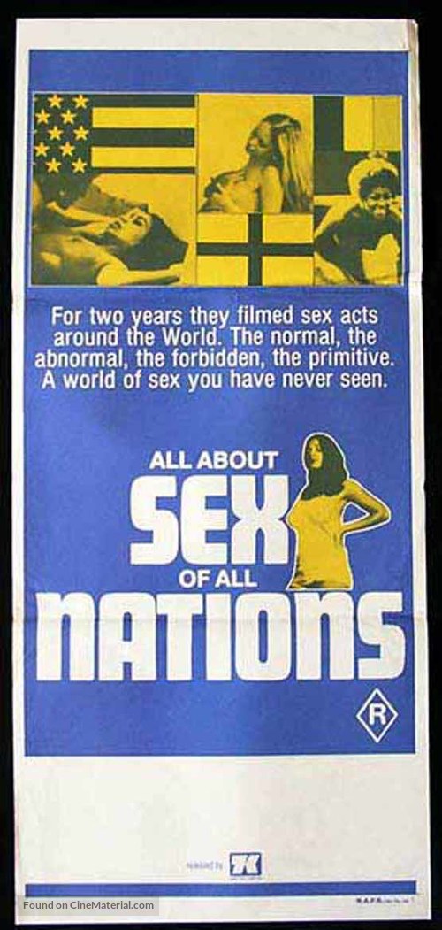 All About Sex of All Nations - Australian Movie Poster