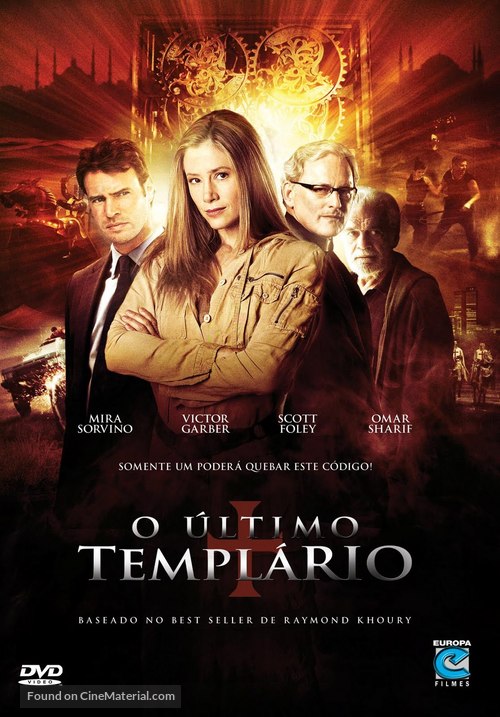 &quot;The Last Templar&quot; - Brazilian DVD movie cover