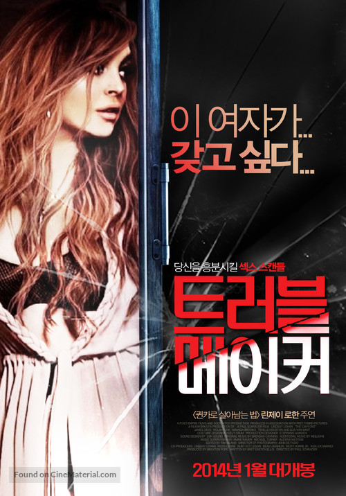 The Canyons - South Korean Movie Poster