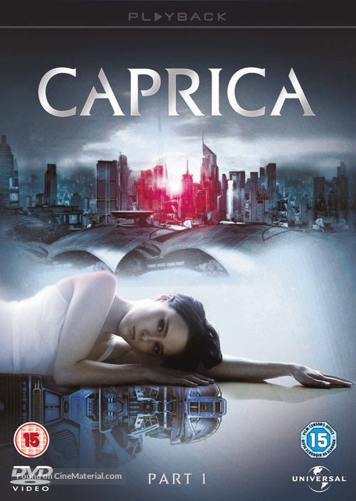 &quot;Caprica&quot; - British DVD movie cover
