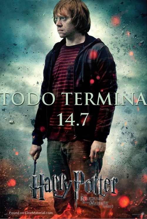 Harry Potter and the Deathly Hallows - Part 2 - Argentinian Movie Poster