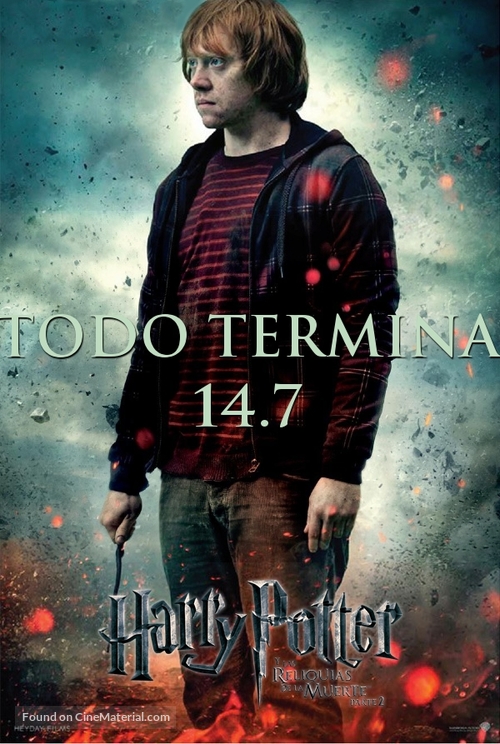 Harry Potter and the Deathly Hallows: Part II - Argentinian Movie Poster