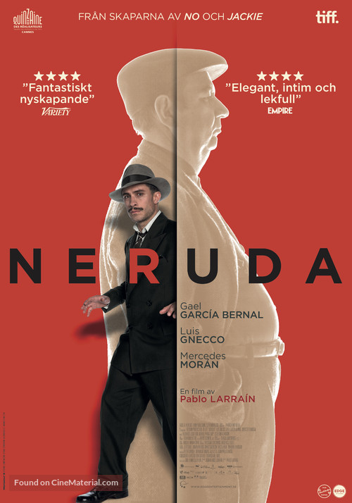 Neruda - Swedish Movie Poster