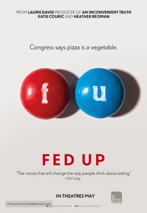 Fed Up - Canadian Theatrical movie poster