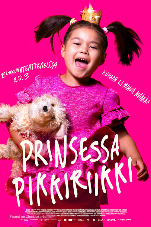 Prinsessa Pikkiriikki - Finnish Movie Poster