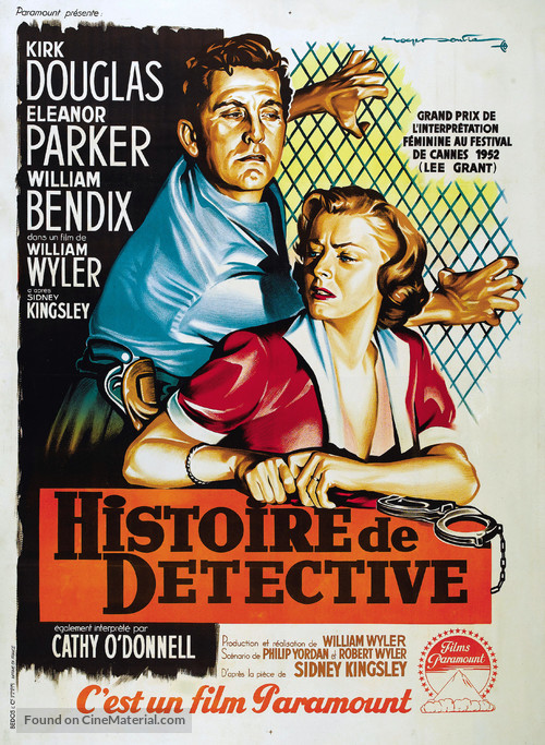 Detective Story - French Movie Poster