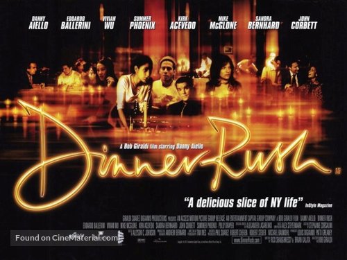 Dinner Rush - British Movie Poster