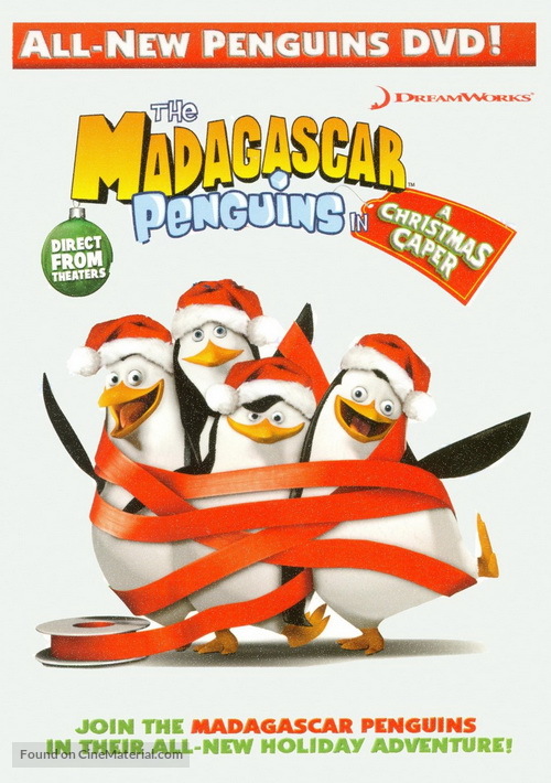 The Madagascar Penguins in: A Christmas Caper - DVD movie cover