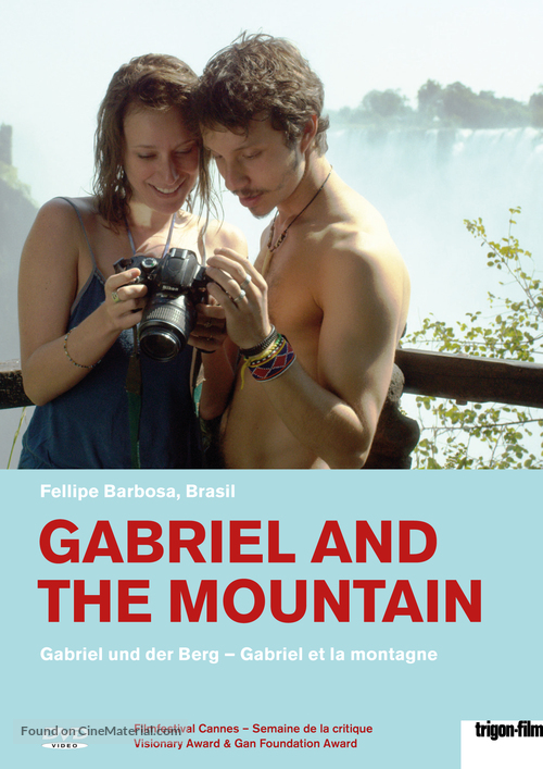 Gabriel e a montanha - Swiss DVD movie cover