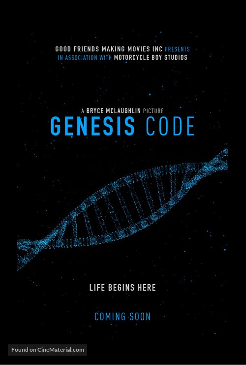 Genesis Code - Canadian Movie Poster