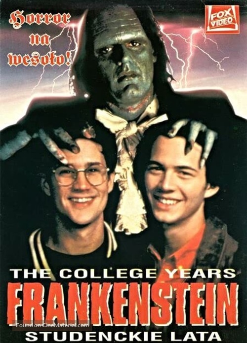 Frankenstein: The College Years - Polish Movie Cover