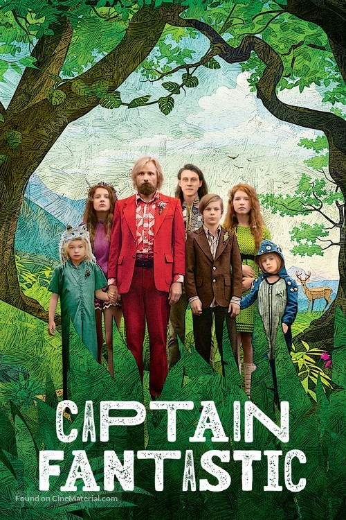 Captain Fantastic - French Movie Cover