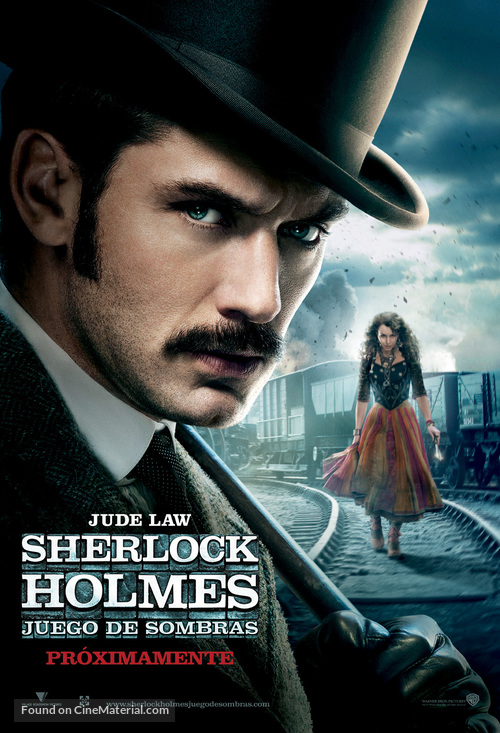 Sherlock Holmes: A Game of Shadows - Mexican Movie Poster