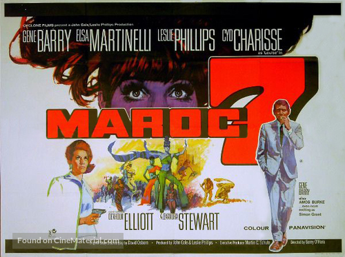 Maroc 7 - British Movie Poster