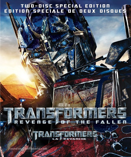 Transformers: Revenge of the Fallen - Canadian Movie Cover