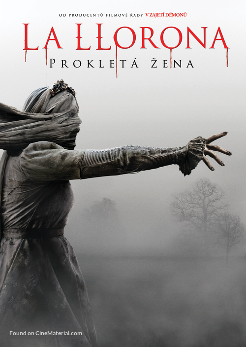 The Curse of La Llorona - Czech DVD movie cover