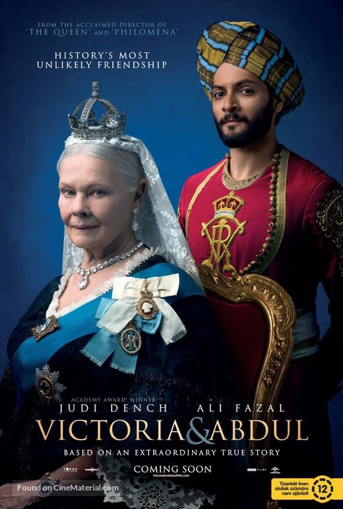 Victoria and Abdul - Hungarian Movie Poster