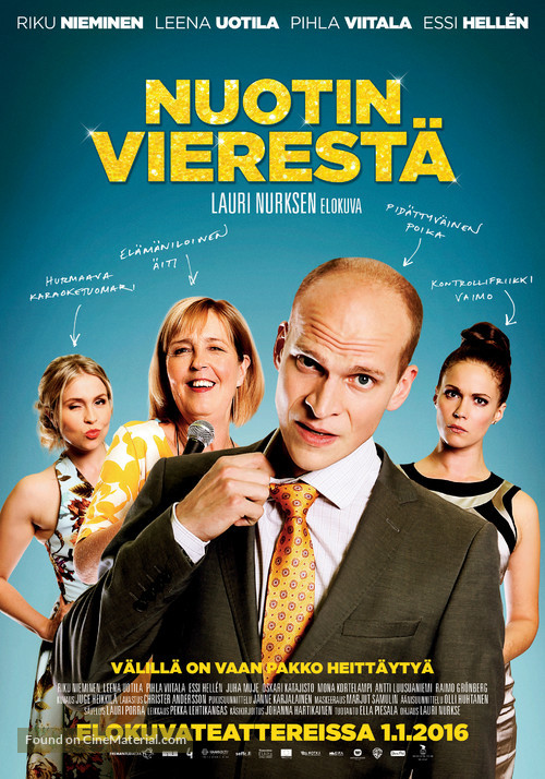 Nuotin vierest&auml; - Finnish Movie Poster