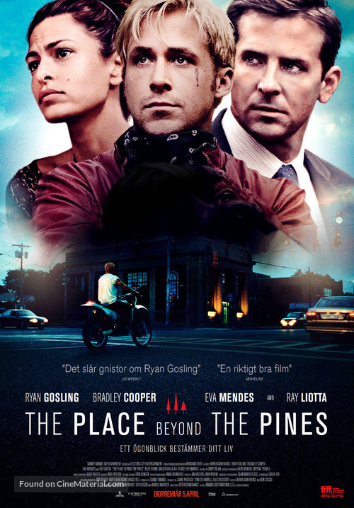 The Place Beyond the Pines - Swedish Movie Poster