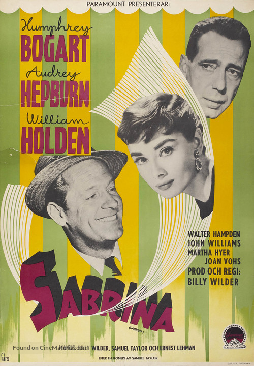 Sabrina - Swedish Movie Poster
