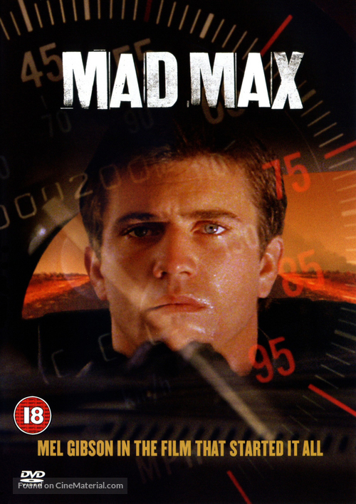 Mad Max - British DVD movie cover