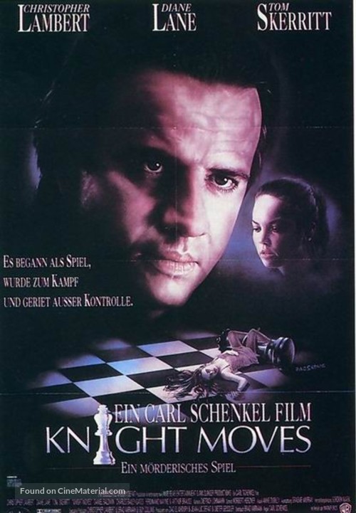 Knight Moves - German Movie Poster