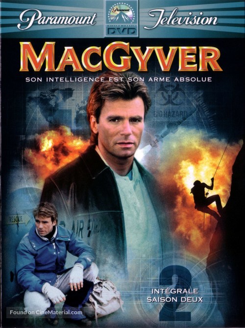 &quot;MacGyver&quot; - French DVD movie cover