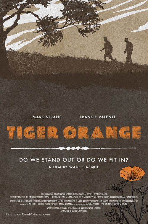 Tiger Orange - Movie Poster