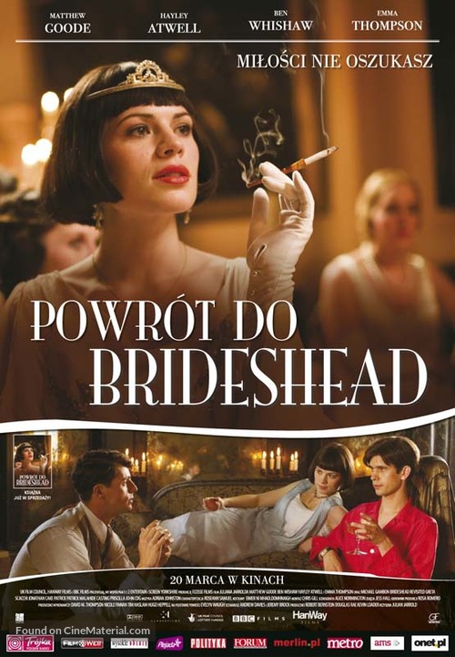 Brideshead Revisited - Polish Movie Poster