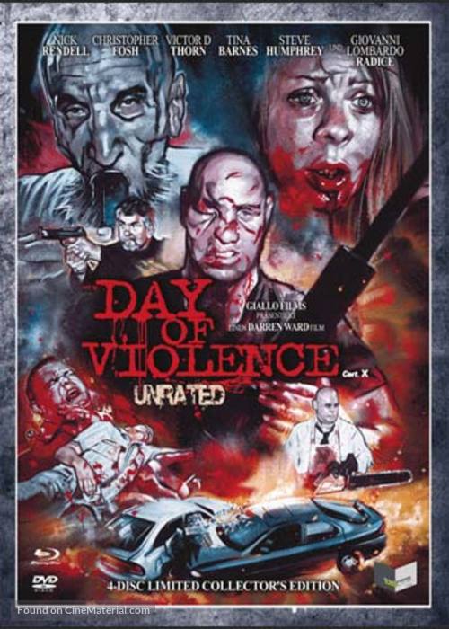 A Day of Violence - Austrian Blu-Ray movie cover