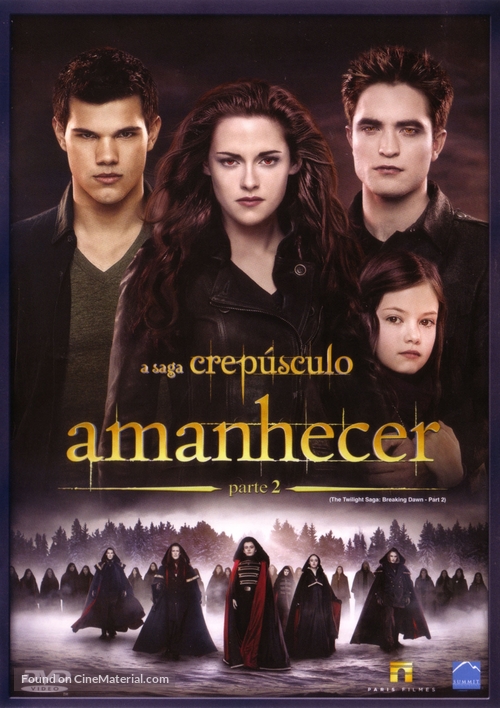 The Twilight Saga: Breaking Dawn - Part 2 - Brazilian DVD movie cover