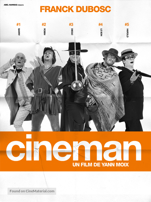 Cin&eacute;man - French Movie Poster