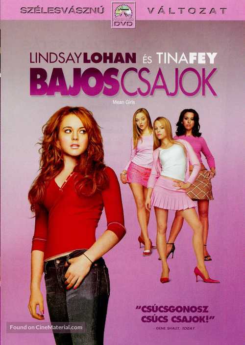Mean Girls - Hungarian DVD movie cover